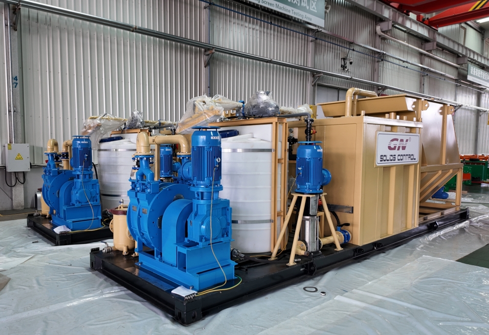 Four Drilling Mud Tank Cleaning Wastewater Treatment Systems Shipped to an African Customer